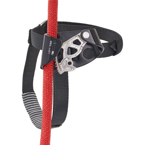 SOB Foot Ascender,Outdoor Mountaineering Tree Arborist Climbing Rappelling Equip for 8-13mm Rope Right (Left Black+Right Orange)