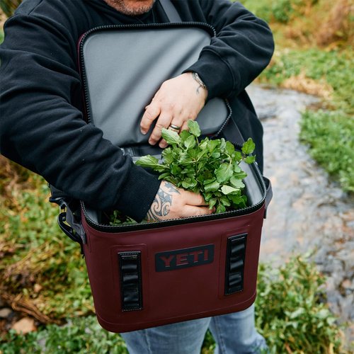 YETI Hopper Flip 12 Portable Cooler, Wild Vine Red