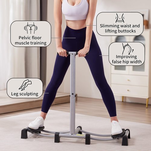 Leikefitness Leg Machine Slim Body Female Pelvic Floor Muscle Fitness Equipment Muscle Repair Strengthening Training for Home Fitness