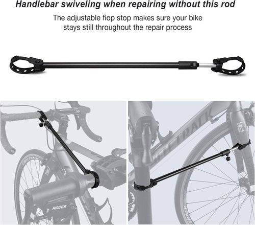 CXWXC Bike Workstand with Adjustable, Bicycle Repair Stand for Maintenance Folding and Lightweight (Champagne-3)