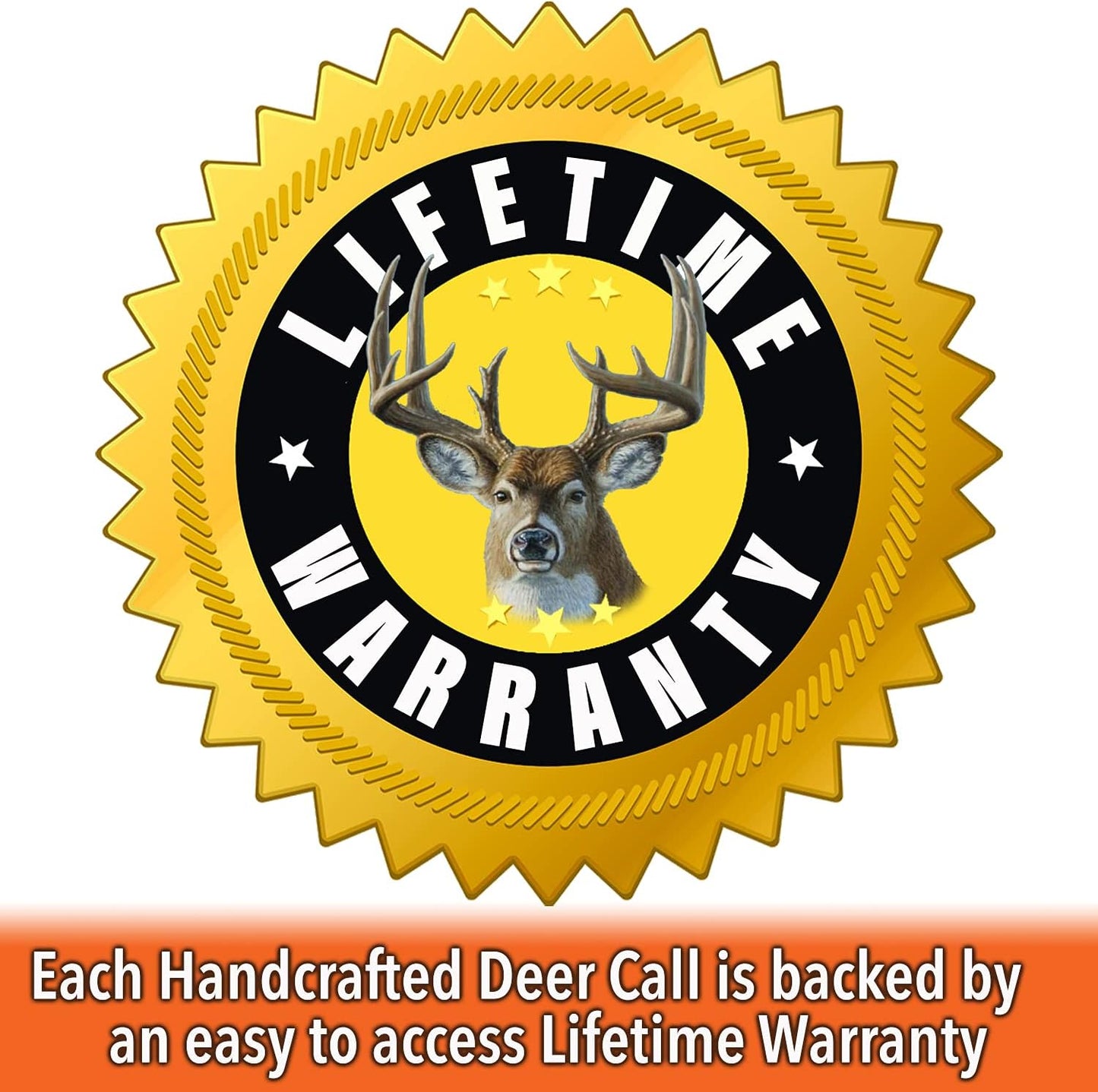 Nationwide Scents Deer Grunt Call and Rattle Bag Combo - Durable, All-Weather Deer Hunting Calls for Whitetail Bucks