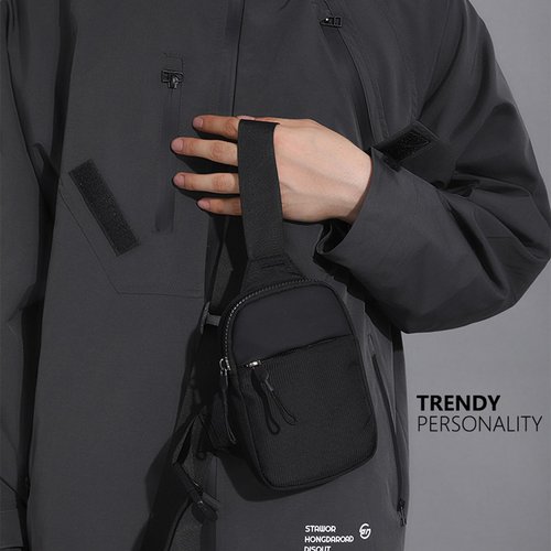 Tactical Bag Shoulder Chest BackPack with Sling，Concealed Carry Shoulder Bag for Range, Travel, Hiking, Outdoor Sports (8.6 x 5.9 inch)