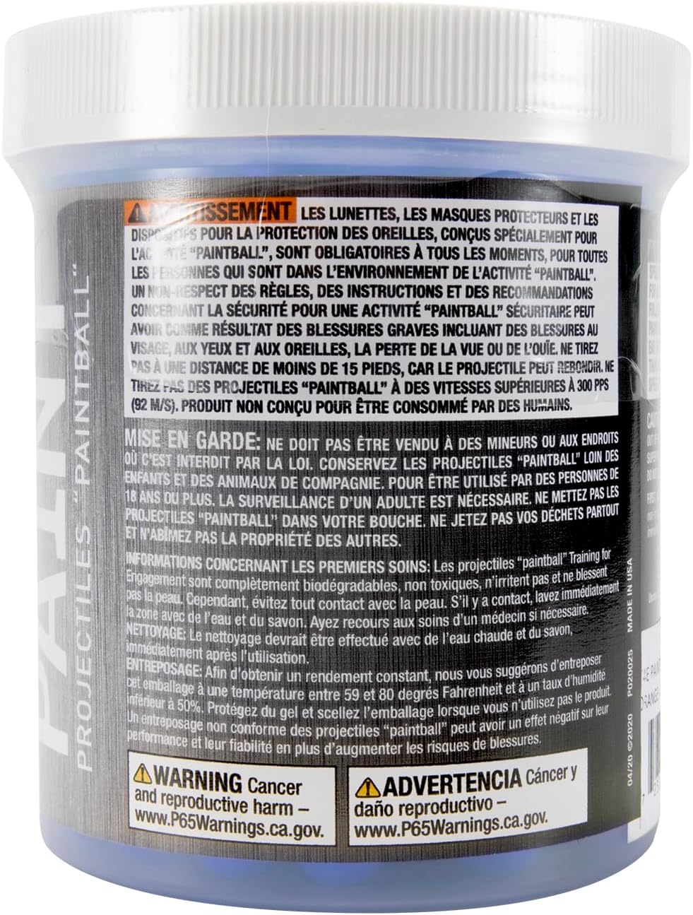Umarex T4E Premium .43 Caliber Paintballs, Blue, 430 Count