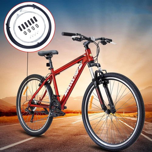 2pc Universal Bike Brake Cable Housing Kit Set Bicycle Brake Cable Replacement Kit for Moutain Road Bike Cycling Repairing