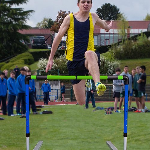 Voodans Adjustable Height Agility Hurdles Detachable Speed Training Hurdles Practice Hurdles for Football and Jumping Training (Pack of 1)