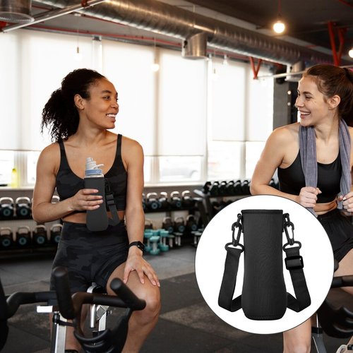 2Pcs Sleeve for 22oz Cirkul Water Bottle,Neoprene Water Bottle Sleeve for 22oz Cirkul Tumbler with Shoulder Strap,Water Bottle Cover Compatible with 22oz Cirkul Stainless Steel&Plastic Water Bottle