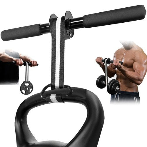 Wrist Forearm Roller Strengthener Exerciser：Forearm Blaster Forearm Roller Grip Strength Training with Anti-Slip Handles