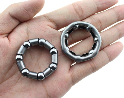 Bxian 6PCS Mountain Bike Parts Bicycle Ball Bearing Steel Crank Bearing Retainer for Bicycle Parts Replacement