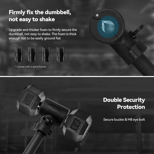 Dumbbell Converter Set， Convert Dumbbells to Barbell Set，Barbell Dumbbells Converter for Home Gym ， Weights Lifting for full Body Workouts，Adjustable weights & Up to 200 lb Capacity Weight Barbell，Collocation（exercise bands ）