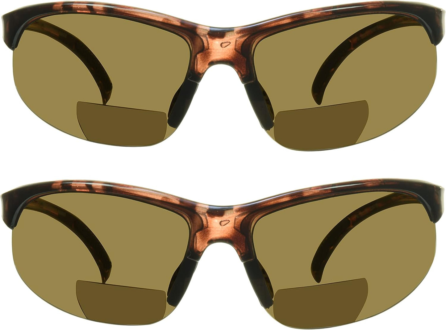 proSPORT BIFOCAL Sunglasses Readers Tinted Mens Womens High Definition Amber Yellow Smoke +1.50 +1.75 +2.00 +2.25 +2.50