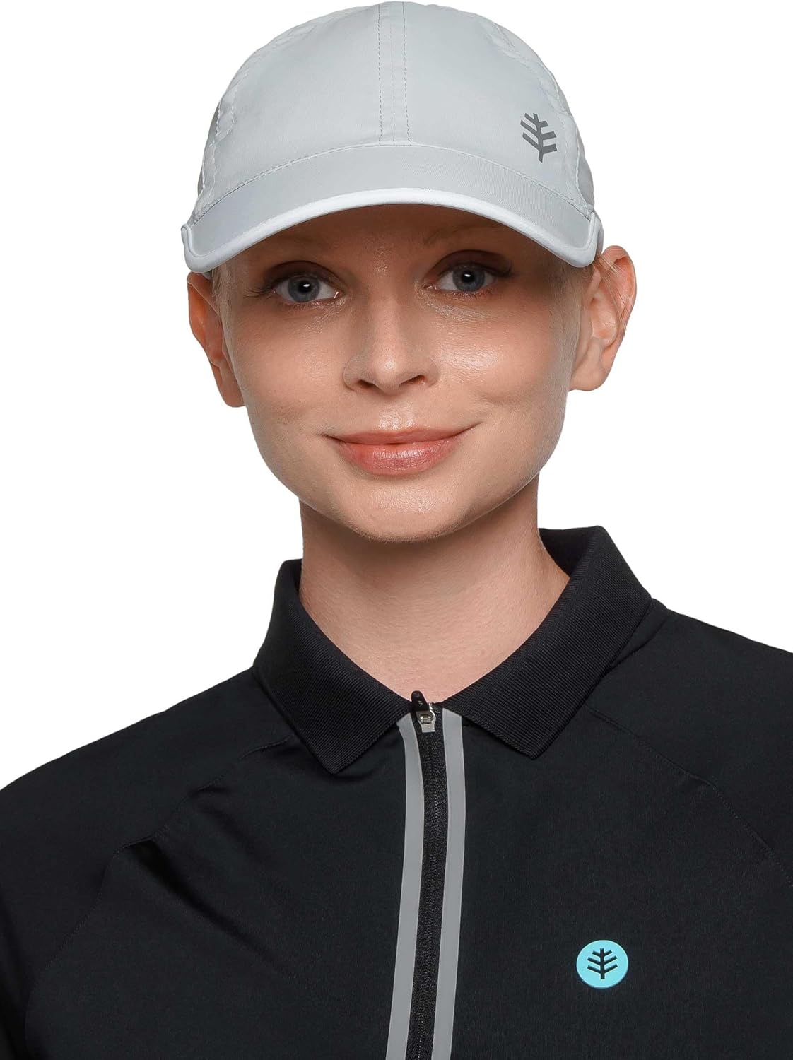 Unisex Sports Cap - UPF 50 Sun Protective - Reflective Logo - Lenny