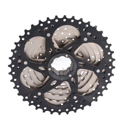 Topyond 9 Speed Groupset 11 to 40T Bike Speed Cassette Crank Shift Freewheels Bike Lever Rear Derailleur Chain Set for MTB Mountain Bike (34T Chainring)