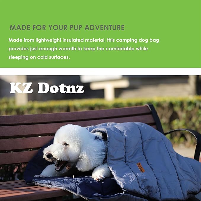 Outdoor Travel Dog Bed, Extra Durable Camping Dog Sleeping Bag, Large Portable Dog Mat, Machine Washable & Foldable,