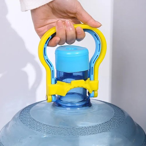 UPUPMOON 5 Gallon Water Bottle Holder Purified Drinking Water Jug Caps Carrier Lift Labor Energy Saving Ergonomic Grip Handle Carrier Non-Slip Holder Lifter Heavy Duty Clip 2 Pack