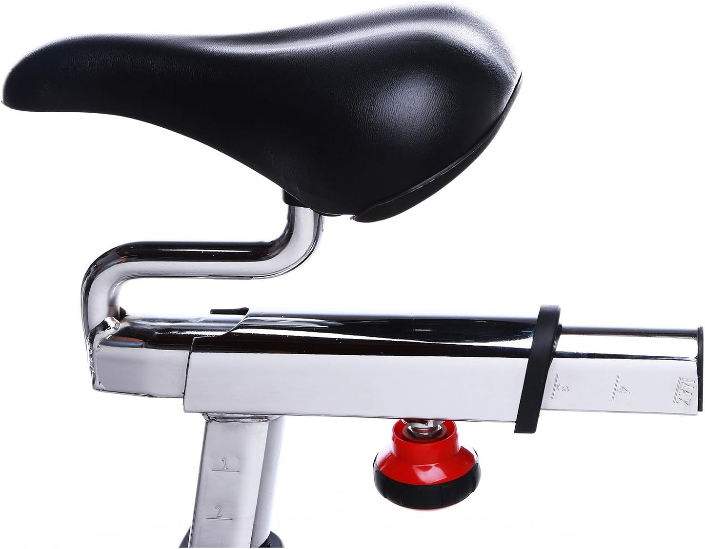 Sunny Health & Fitness Stationary Exercise Bike Machine w/ Adjustable Cushion Seat & Multi-Grip Handlebar, Indoor Cycling Equipment for Home Cardio Training, Optional Magnetic or Friction Resistance