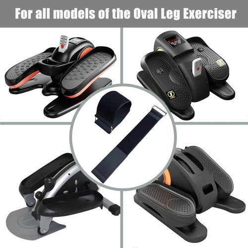 4 Pcs Ellipse Leg Exerciser Pedal Straps，Suitable for Under Desk Seated Leg Exerciser & Leg Pedal Exerciser for Senior Fitness Home Non-Slip Exercise Accessories