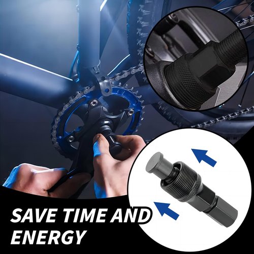 MocareHealth Crank Puller, Bike Crank Removal Tool, Bicycle Repair and Maintenance Disassembler, Suitable for Road Bikes, Mountain Bikes, Folding Bikes, Etc (1)