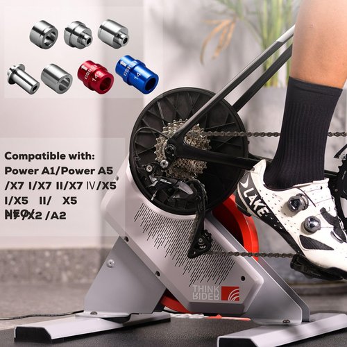 Corki Cycles Quick Release & Thru Axle Adapter Converter Kit, Compatible with Think Rider Power A1/Power A5/X7/X5 NEO/H7/X2/A2 Trainer Models