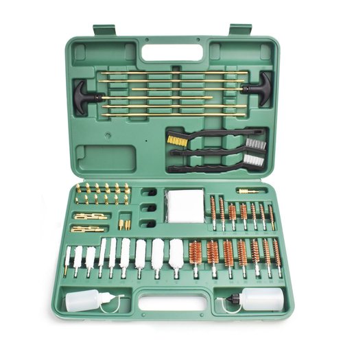 Motanar Gun Cleaning Kit Universal for All Guns, Gun Brushes for Pistol, Handgun, Shotgun, Rifle, Elite Brass Rods and Gun Accessories for Men (Brass Jags & Loops)