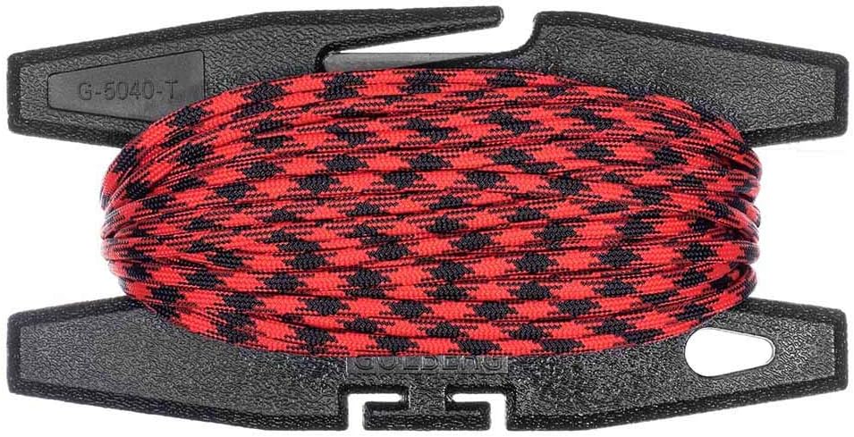 Paracord Spool Tool with 100 Feet of 550 7-Strand Parachute Cord