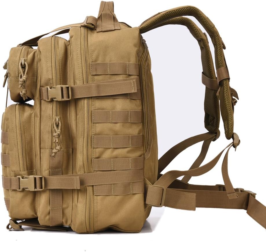 REEBOW GEAR Military Tactical Backpack 3 Day Assault Pack Army Molle Bag Backpacks Rucksack 35L