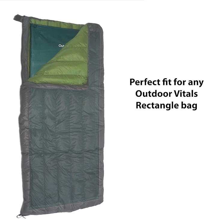 Sleeping Bag Liner (Charcoal, Rectangular/Micro Polyester)
