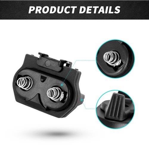 CLSR2U TLR1 Flashlight Pressure Switch Replacement, Compatible with Stream Light Battery Door TLR-1, TLR-1 HL, TLR-2, TLR-2 HL Flashlights, 691136 Flashlight Battery Cover Switch, Black