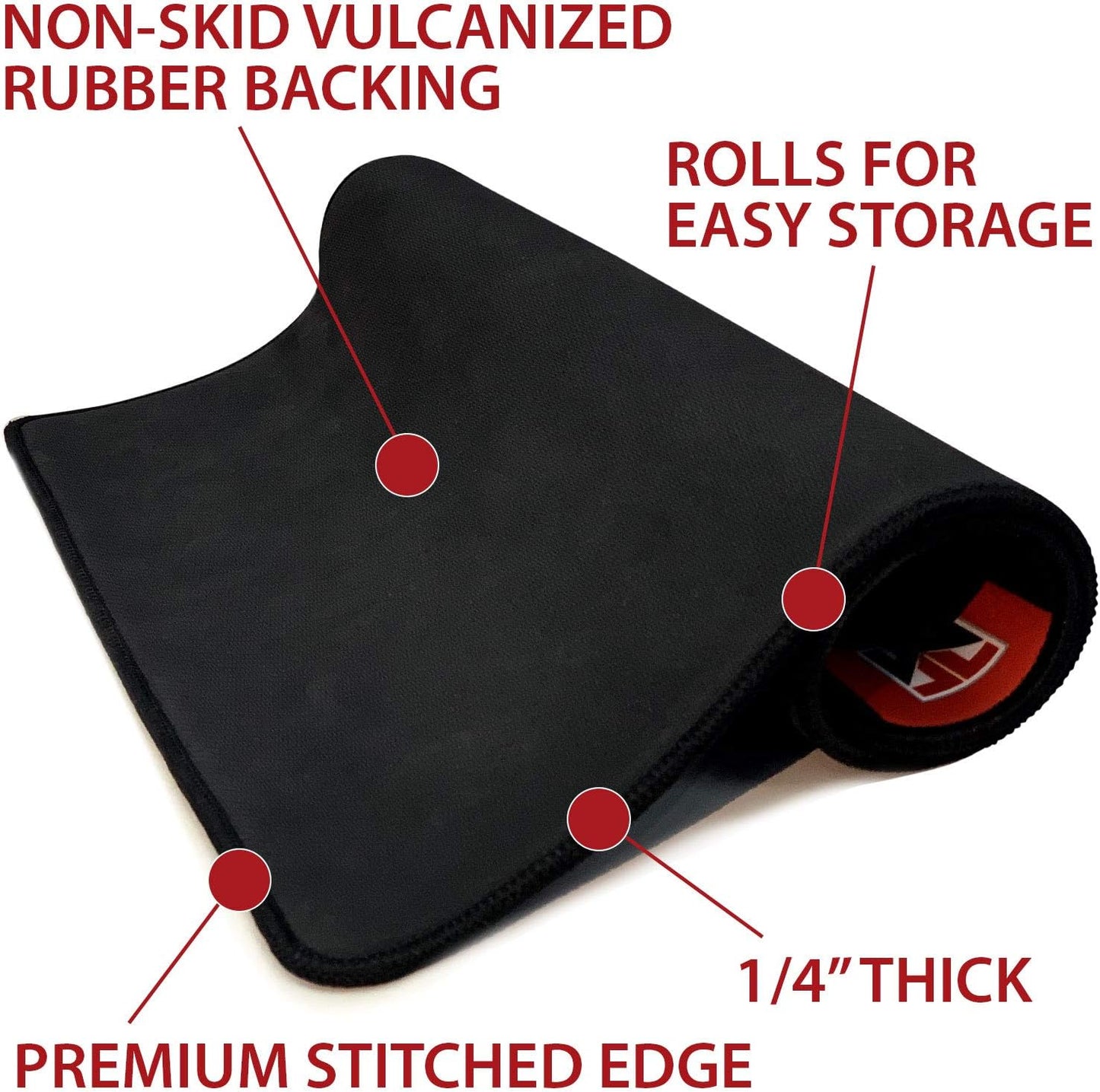 TekMat Ultra Cleaning Mat for use with Ruger 10/22 , Black, 15" x 44"