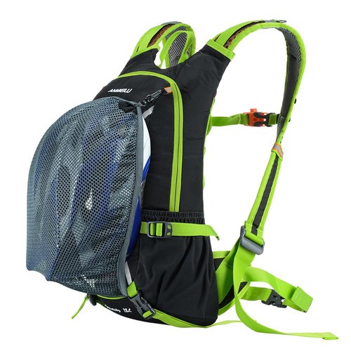 ANMEILU Outdoor Cycling Hydration Pack, 18L Bicycle Backpack, Black, Adjustable Straps, Hiking, Cycling, Mountain Trekking