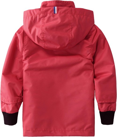 M2C Boys Girls Hooded Cotton Lined Rain Jacket Light Windbreaker