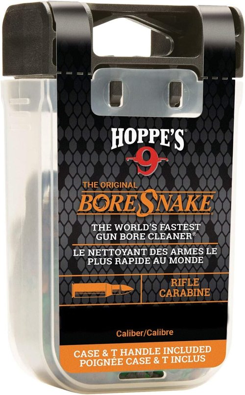 Hoppe's, Boresnake® Den Rifle with Den and T-Handle, Rifle Cleaner