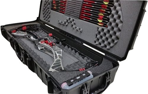 Case Club Waterproof Parallel Limb Compound Bow Pre-Cut Case with Silica Gel to Help Prevent Rust