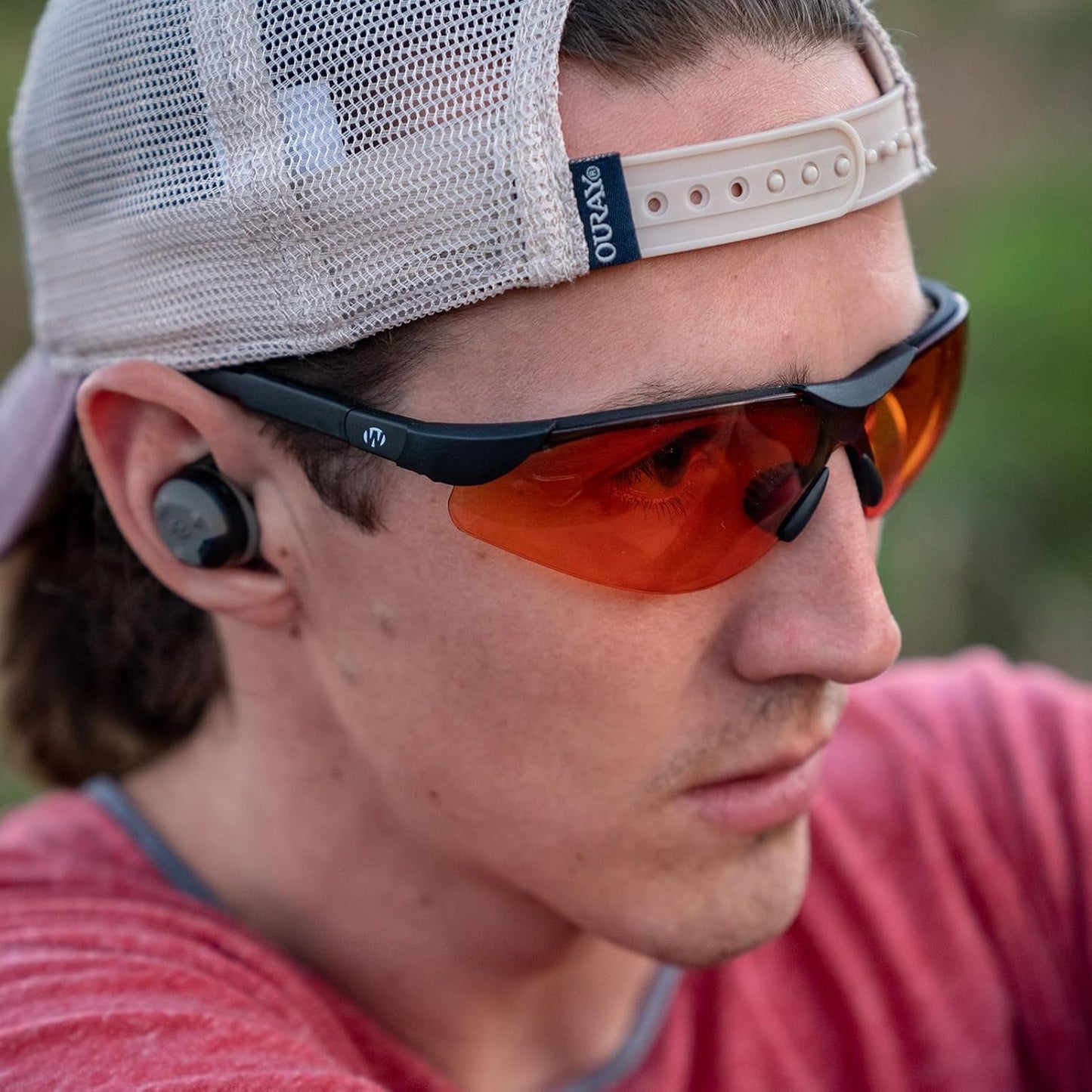 Walker's Elite Sport Shooting Glasses - Impact-Resistant Anti-Fog Non-Slip Adjustable UV Protection Hunting Sports Glasses