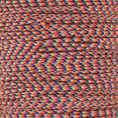 PARACORD PLANET | 275 LB Paracord Breaking Strength Tactical 5-Strand 3/32” (2.38) Thickness Parachute Cord Rope | 100 FT Hanks - Black