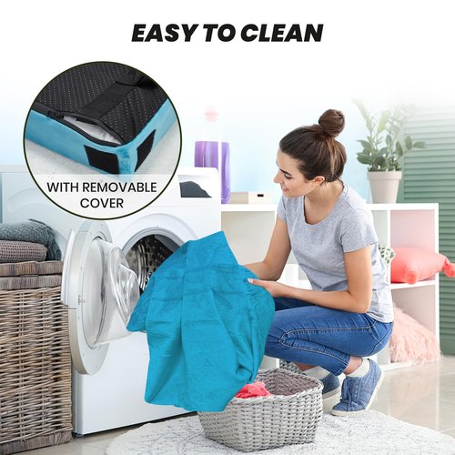 Memory Foam Camping Mattress Sleeping Pad, Portable Roll up Mattress with Travel Bag, 3 Inch Waterproof Camping Mat for Car Tent Floor, Comfortable Sleeping Mats for Guests and Adults Sleepover