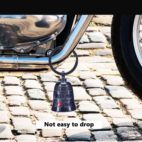 Motorcycle for Bells - Motorcycle Angel Bell for Men Women,Bell Biker Accessory,Guard Riding Safety