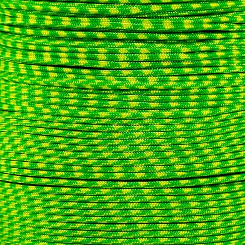 PARACORD PLANET | 275 LB Paracord Breaking Strength Tactical 5-Strand 3/32” (2.38) Thickness Parachute Cord Rope | 100 FT Hanks - Black