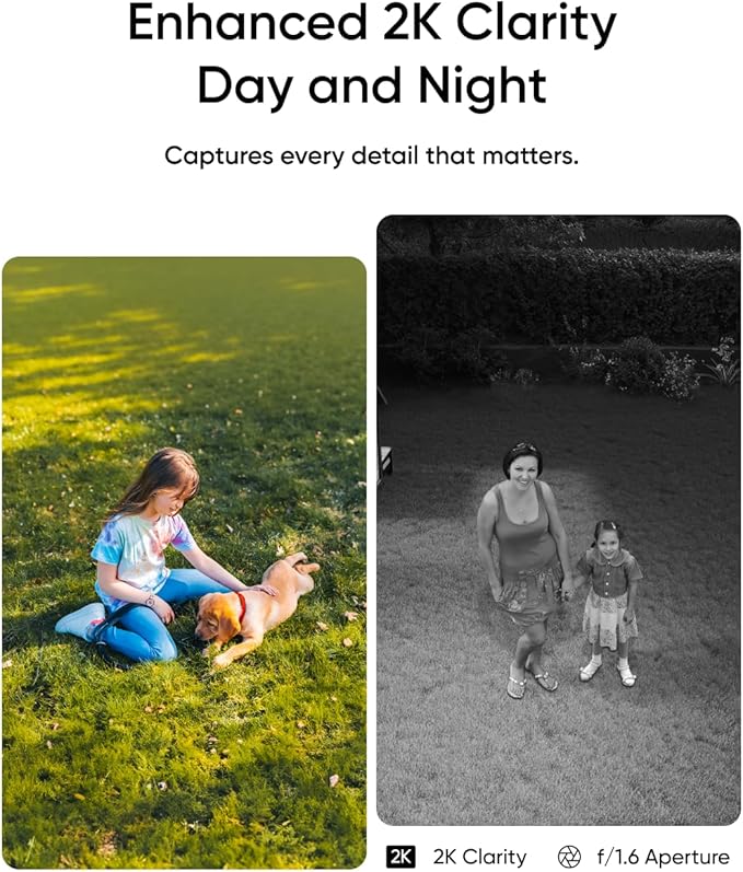 eufy Security SoloCam E30, Security Cameras Wireless Outdoor, Solar Camera Outdoor Wireless, 360° Pan, AI Tracking, 2K Clarity, No Monthly Fee, Supports Only 2.4GHz