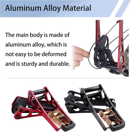 AMEYXGS Archery Compound Bow Press Portable Bow Press Bow Open Tool Bow Tuning Accessory for Hunting Shooting Outdoor