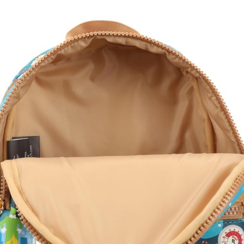 Bioworld Elf Illustrated North Pole Pattern 11.5" Mini Backpack