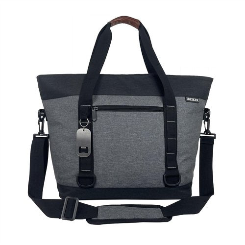 IBEIKER Insulated Cooler Bag, Large Insulated Bag, Reusable Shopping Bags, Leakproof Soft Cooler with BagsBottle Opener, Suitable for Supermarket Shopping, Travel,Beach,Family Picnic,Camping