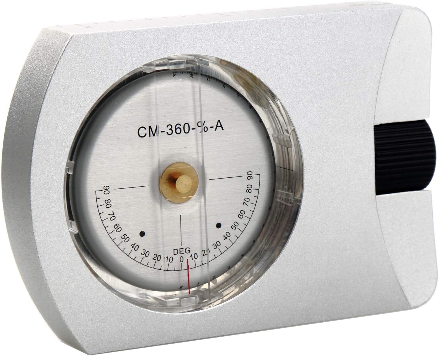 Professional Mini Altimeter Aluminum Sighting Clinometer Slope/Height Measurement Tilt Level Meter Angle Finder Clinometer Gauge Measurement Tool