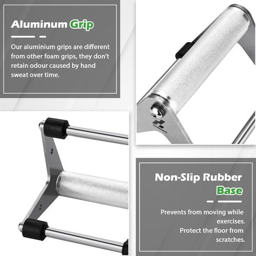Push Up Stand, Pushup Handles for Strength Training, Heavy-duty Stainless Steel Push Up Bars Gym Exercise Equipment, Hold Up to 500lbs, 1 Pair