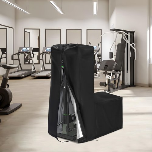MUTUSHI Elliptical Cover Elliptical Exercise Machine Cover for Indoor&Outdoor Home Elliptical Fitness Machine Protective Cover Waterproof & Dustproof 71" L x 29" W x 65" H Black