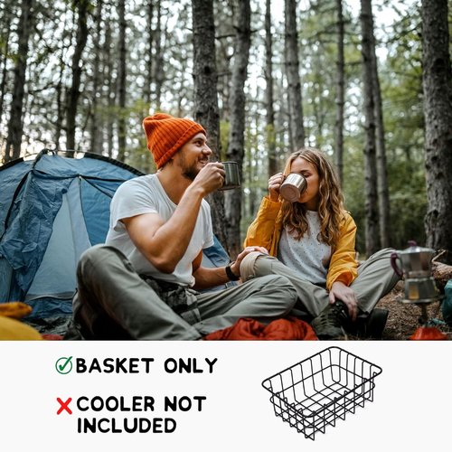 Cooler Basket for RTIC 32 Qt Ultra-Light Coolers - Compatible with Dividers, Inserts, Straps, Locks, and Other RTIC Cooler Accessories
