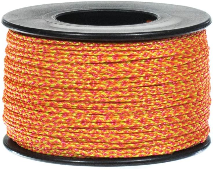 Paracord Planet | Lightweight Nylon Braided Utility Purpose Crafting Nano Cord | 300 FT Spools, 1/32” (0.75mm) Thickness, &