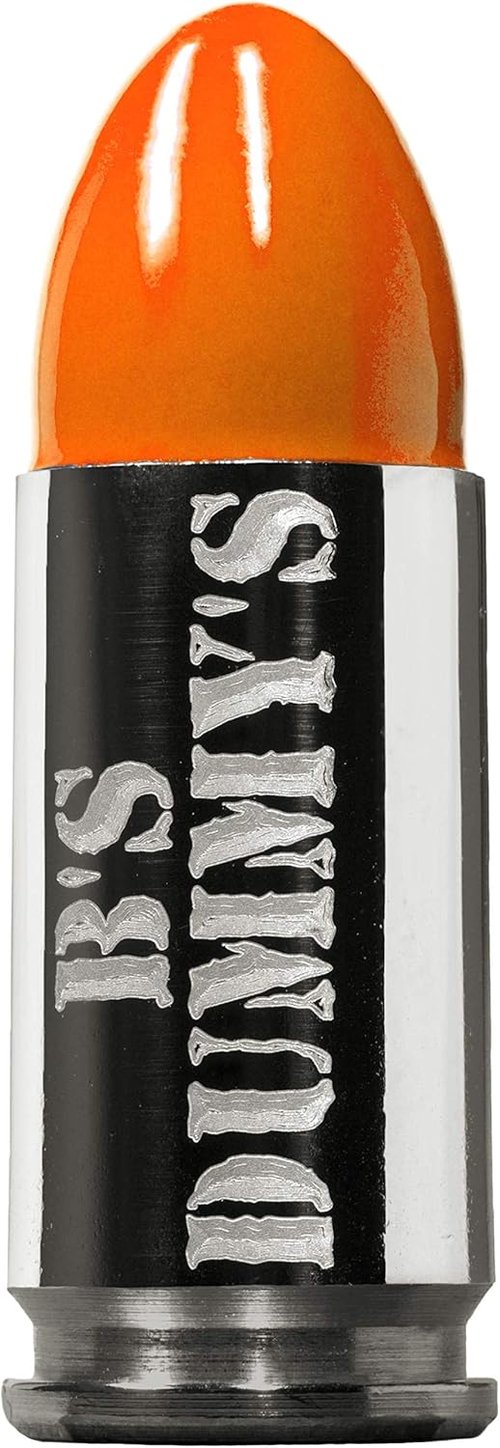 B's Dry Fire Snap Caps - A.K.A. B's Dummy's - Dummy 9mm Luger Training Caps (5 Pack) (Orange Nickel)