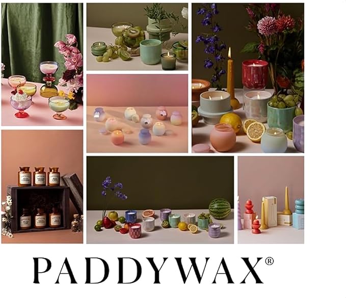 Paddywax Candles Haze Collection Incense Sticks in Glass Jar, 100-Piece, Mint & Santal