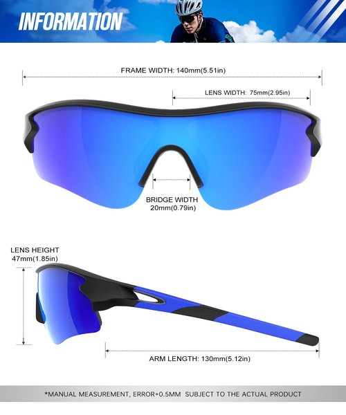 OUKEMAX Polarized Sunglasses-Men-Women Running Sunglasses: Sports Sun glasses Mens Polarized Sun Glasses Cycling Fishing
