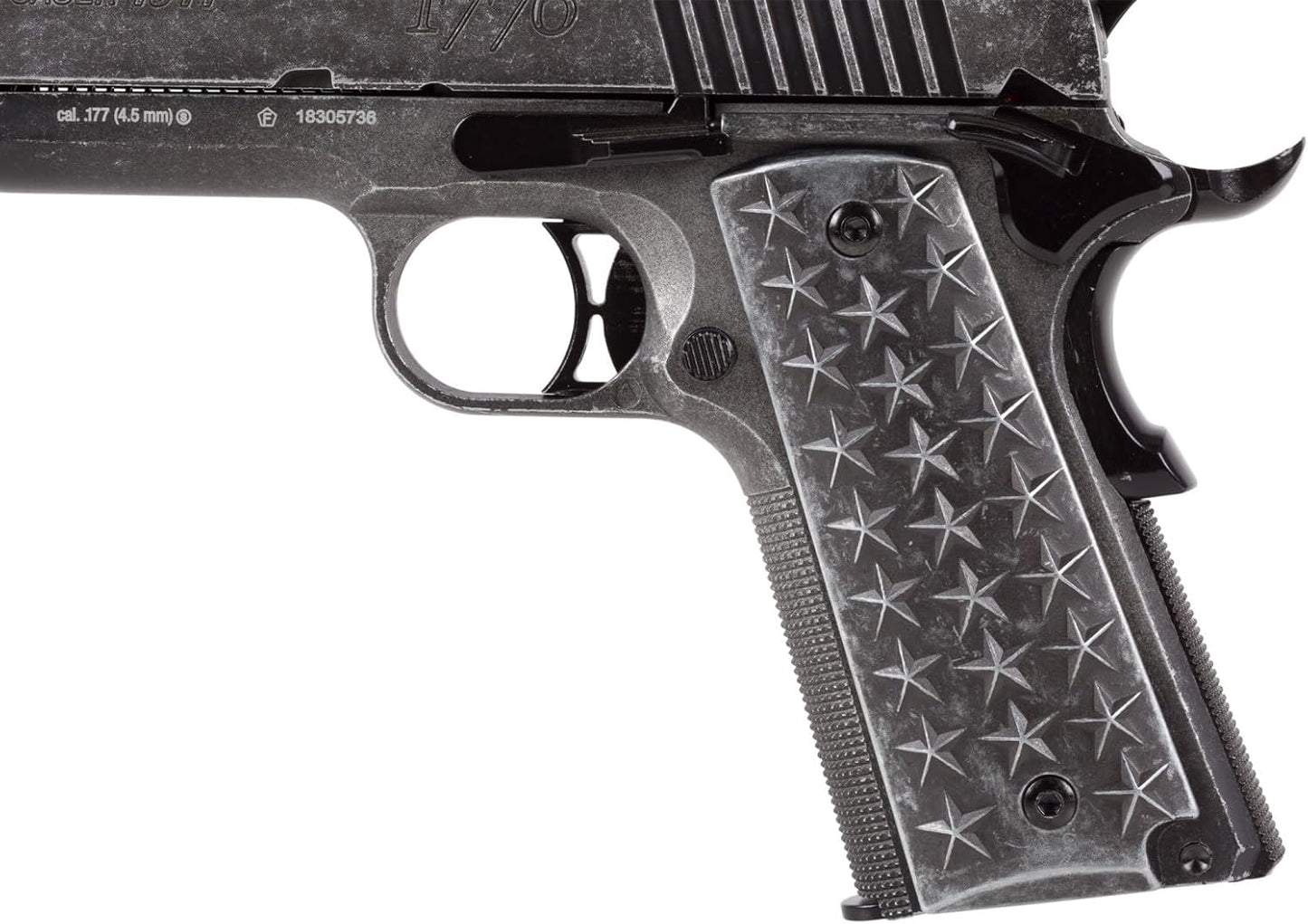 Sig Sauer 1911 We The People Semi-Automatic CO2 4.5mm Steel BB Air Pistol | Functional Takedown Lever for Field Stripping